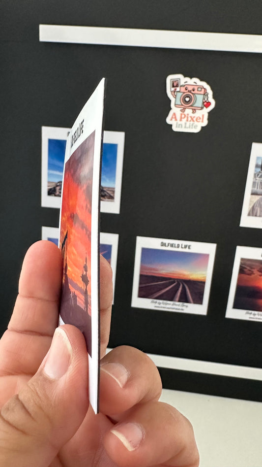 Photo Magnets | Flexible Fridge Magnetic Set Keepsake| choose your size