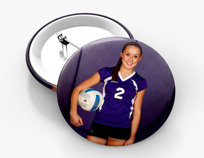 Custom 2.25" Round Photo Button/Pin